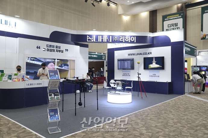[2021 국제문화재산업전] (주)리하이, 드론 통해 문화재 새로운 가치 만들어낸다