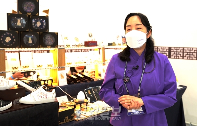 [동영상뉴스][2021 국제문화재산업전]쉘랑코리아, 한국 자개문화의 아름다움 전한다