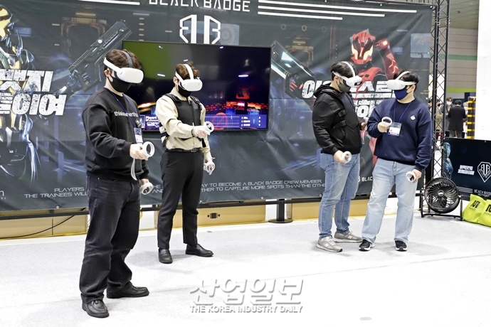 [포토뉴스] 메타버스 전시회에서 만나는 가상세계