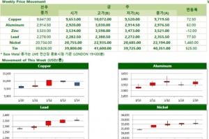 [1월 2주차] 뉴욕 연은 총재, 연준 점진적인 금리 인상할 것(Weekly Metal Report)