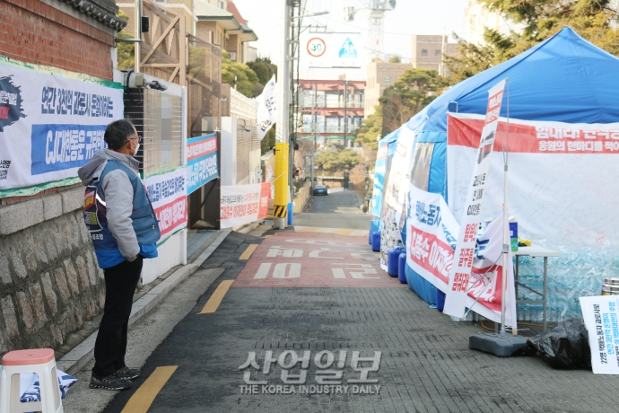 [포토뉴스] 설 연휴에도 멈추지 않는 투쟁