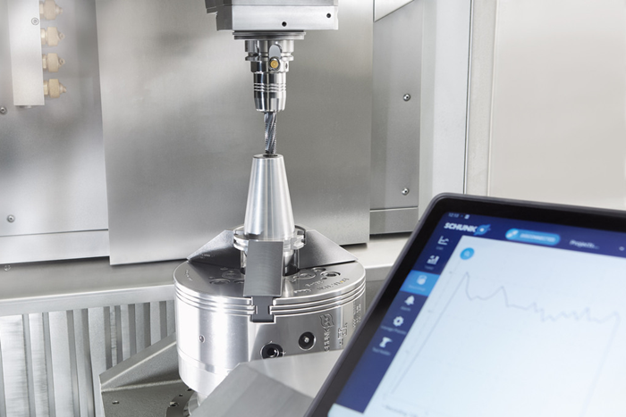 슝크의 iTENDO² 지능형 툴홀더 '도구 파손 전 진동 감지'