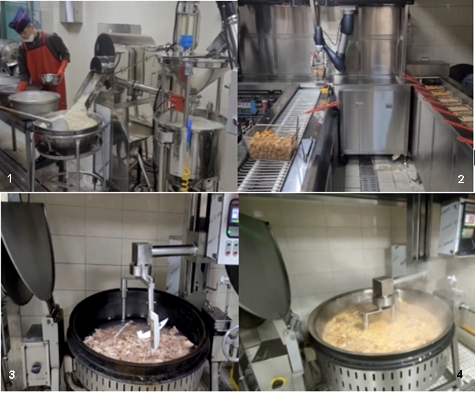 육군훈련소 조리, '로봇'이 돕겠습니다