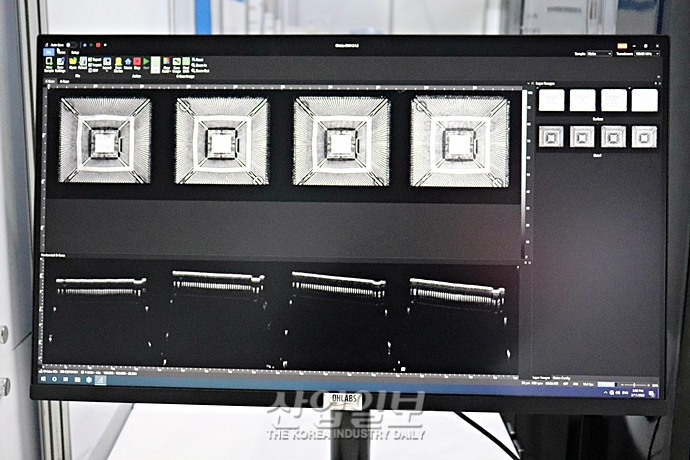 [포토뉴스] 자체 개발 초음파 검사 장비 더 빠른 검사 가능