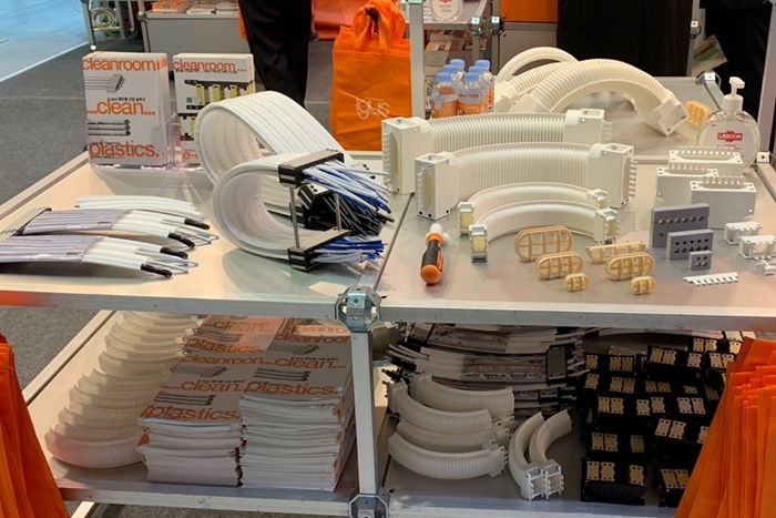 한국이구스, 세미콘 2022 참가통해 클린룸 케이블 시스템 선보여