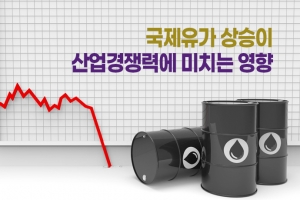 [그래픽뉴스] 한국 경제 원유의존도 높아…국제유가 상승 지속 시 정유·철강 등 타격