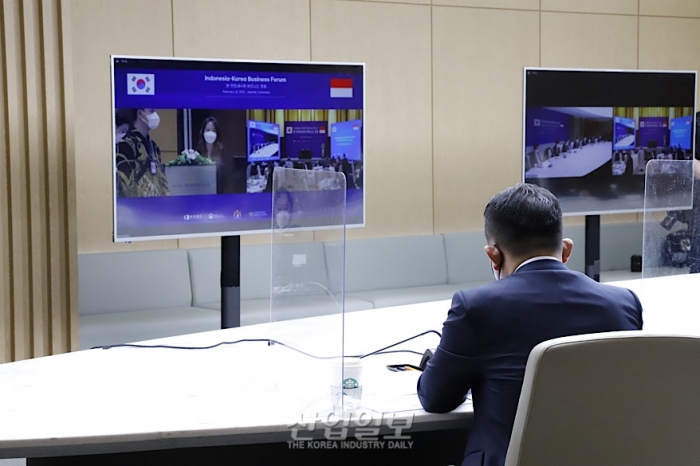 [포토뉴스]한-인니(印尼) 비즈니스 포럼 개최…경제협력 ‘확대’
