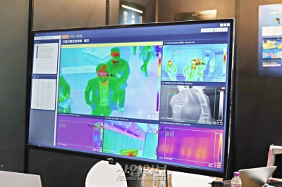 [한국전기산업대전] 열 영상에 일반 영상 더한 ‘열화상 IP 카메라’