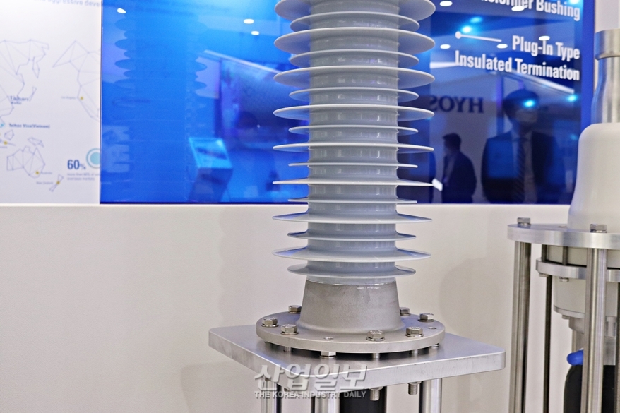 [한국전기산업대전] 170kV급 수지 함침지(RIP) 부싱