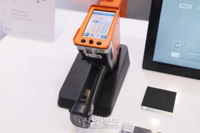 [한국전자제조산업전] 휴대용 성분 분석기, 금속 내부 들여다본다…활용 영역도 확대