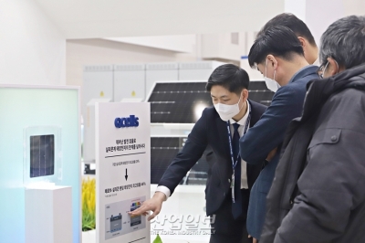 [국제그린에너지엑스포] 한화큐셀, 차세대 태양광 산업을 위한 지속적인 연구