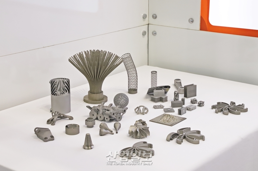 ‘에너지 기술마켓’에 금속 3D프린팅 제품이?…“가스터빈 핵심부품 제조해”