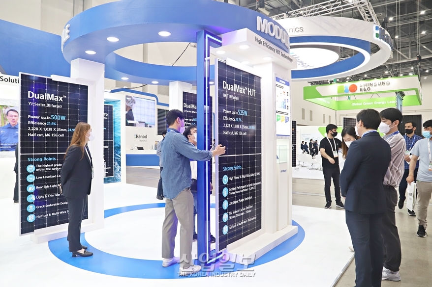 [국제그린에너지엑스포] 현대에너지솔루션, 제조 원가 절감 위해 국내 생산 시설 증설