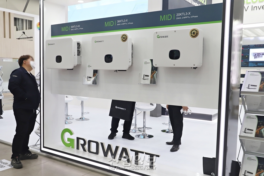 [국제그린에너지엑스포] 그로와트, 태양열 스트링 인버터 전문 기업 ‘한 우물만 공략’