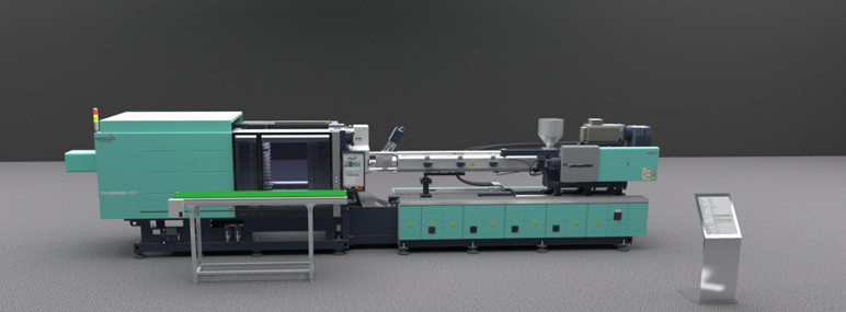 우진플라임, 'TH-A5(PET)' 절전형 유압식 PET PREFORM 사출성형기 선보여