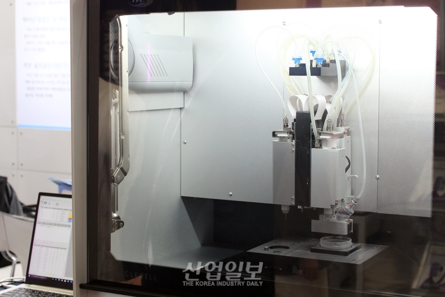[바이오코리아 2022] 저점도 물질 출력 가능…3D 바이오프린팅의 고도화