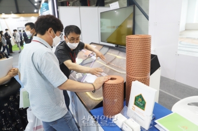 [기계설비전시회 2022] 열전도율 높여 에너지 절감…건축자재도 친환경으로