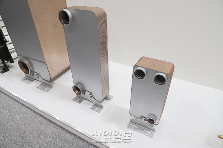 [기계설비전시회 2022] 브레이징 공법 적용한 판형 열교환기…높은 압력 견뎌