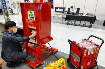 [전기전력전시회 2022] 분전반…안전사고 방지에 초점 맞춰