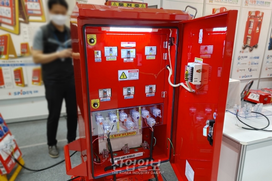 [전기전력전시회 2022] 분전반…안전사고 방지에 초점 맞춰