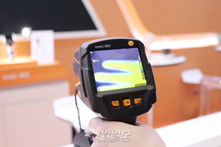 [전기전력전시회 2022] 열화상카메라·전기측정기 등…다양한 측정 솔루션