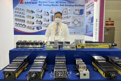 [심토스2022] 부품 고정 기술력 향상한 바이스로 가공 정밀도 향상