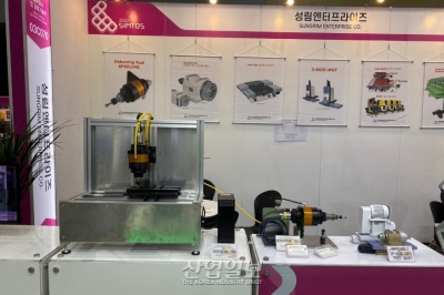 [심토스 2022] 스핀들 유니트 등 전시… 기계 생산성 높이는 '핵심 부품'