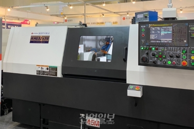 [심토스 2022] 고정밀도·고신뢰성으로 제작된 '연삭기'