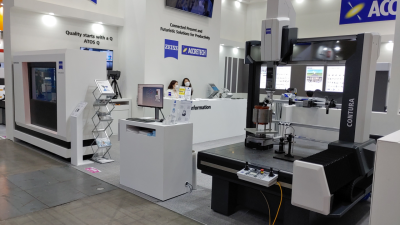 [심토스 2022] 전기차 시대 대응하는 비접촉식 측정 시스템 출품