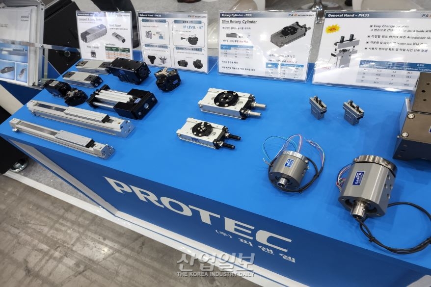 [심토스 2022] 파지력 높인 공기압 실린더…2차전지 제조산업 대응 나서