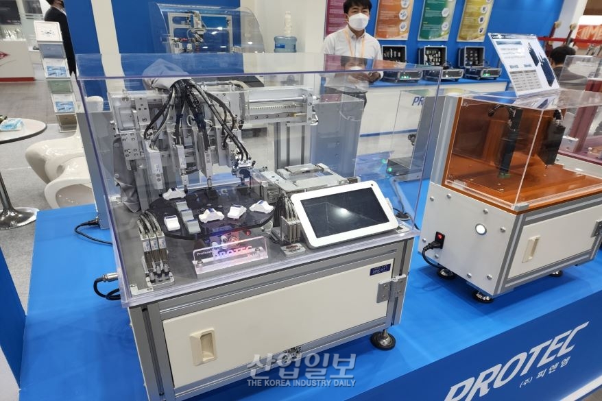 [심토스 2022] 파지력 높인 공기압 실린더…2차전지 제조산업 대응 나서