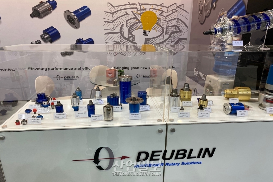 [심토스 2022] 쉽게 설치 가능한 '로타리 조인트' 선보여