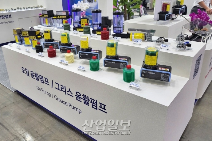 [심토스 2022] 오일로 인한 폐수 및 기계 오염 방지하는 ‘윤활펌프’