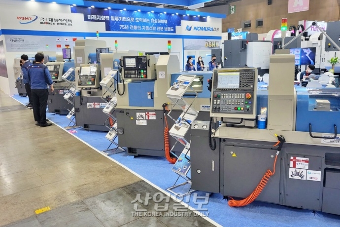 [심토스 2022] 무인 자동 공작기계, 하나의 공정으로 정밀 금속 가공 가능