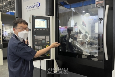 [심토스 2022] 주물강성·가공정도 모두 잡은 기어가공기