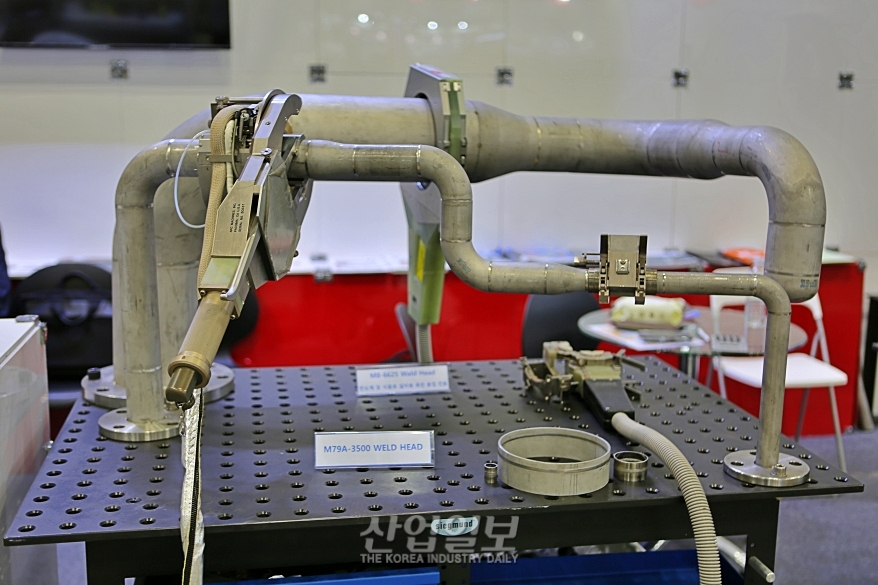 [심토스 2022] '자동용접'하는 정밀 오비탈 용접헤드