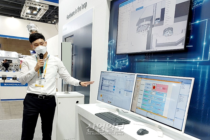 [심토스 2022] 소프트웨어 통한 가상공간…장비 제작에서 시운전까지 가능해진다