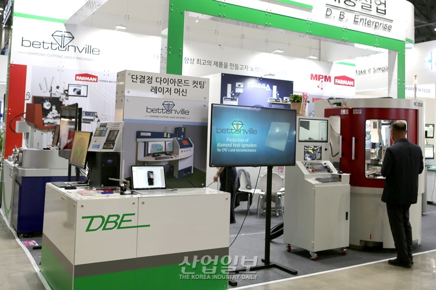 [심토스 2022] 레이저 사용한 다이아몬드 성형…적용 산업분야 다양해