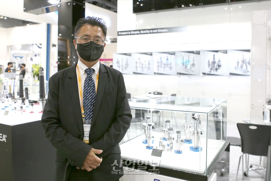 [심토스 2022] 엔드밀 콜렛 척…자체 기술력으로 개발