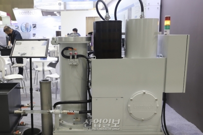 [심토스 2022] 유리섬유 필터 적용…오일 포집하는 유수분리기