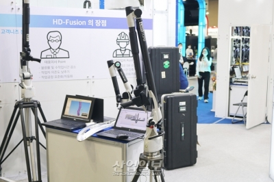 [심토스 2022] 자동차 부품 검사하는 다관절 측정기