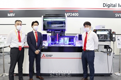 [심토스 2022] 한국미쓰비시전기오토메이션, 공작기계의 자동화에 한 걸음 더