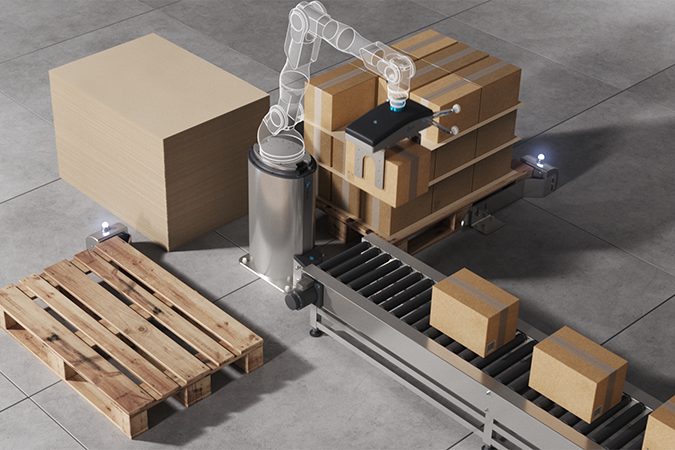 온로봇, 팔레타이징 최적화 솔루션 'ONROBOT PALLETIZER' 선보여