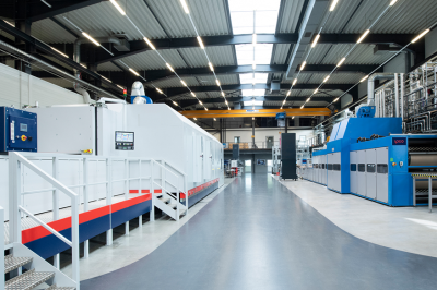 이프코, 모듈식 스틸 벨트 기반 더블벨트 프레스 테스트 시스템 완료