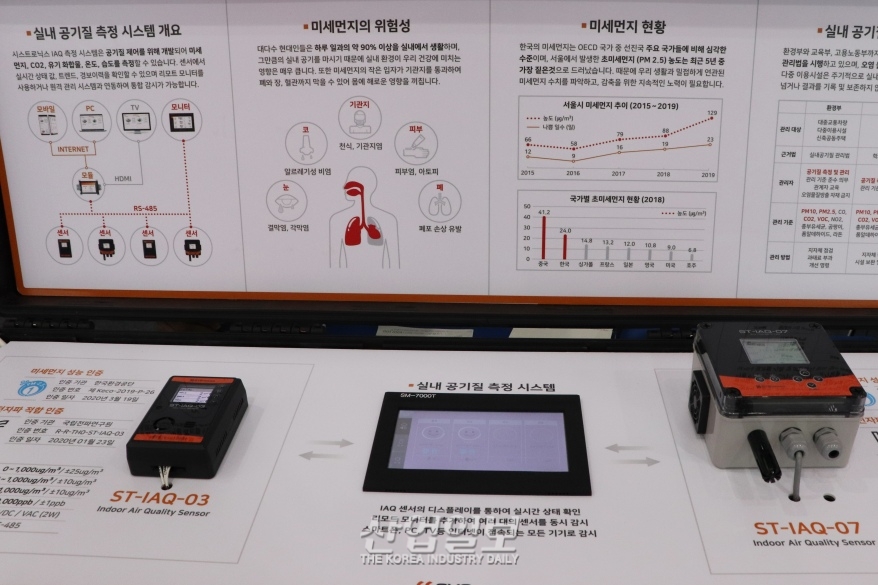 [ENVEX] 미세먼지 측정을 위한 다양한 솔루션 제시
