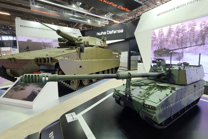 한화디펜스, 파리 ‘유로사토리(Eurosatory) 2022’ 참가 '레드백과 K9 자주포' 선보여