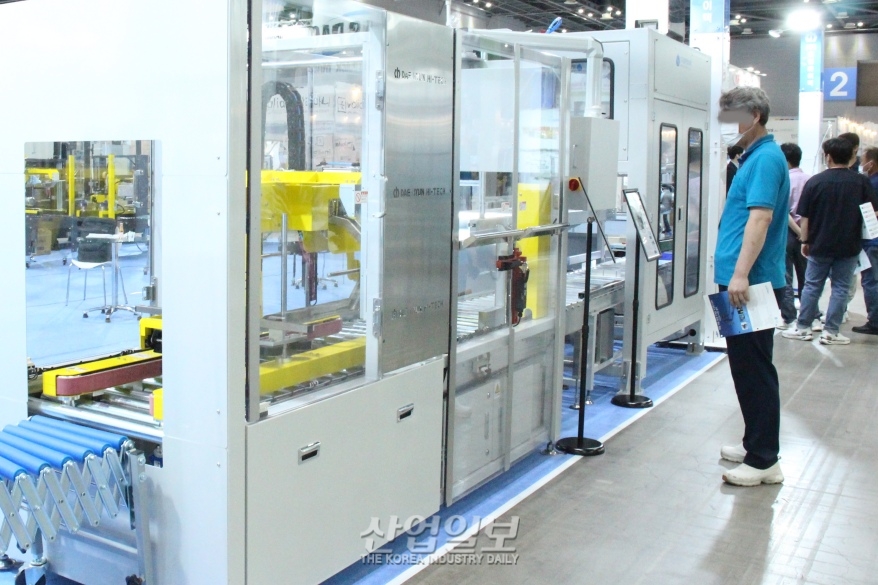 [코리아팩] 박스 두께에 상관없이 자동 제함 가능해진다