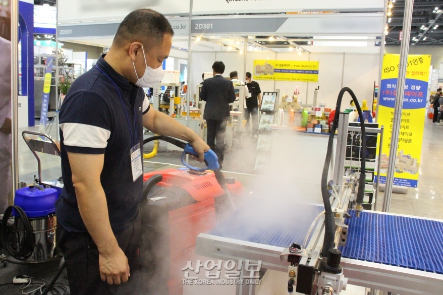 [코리아팩] “스팀 이용해 폐수량 줄이면서 세척 가능해”