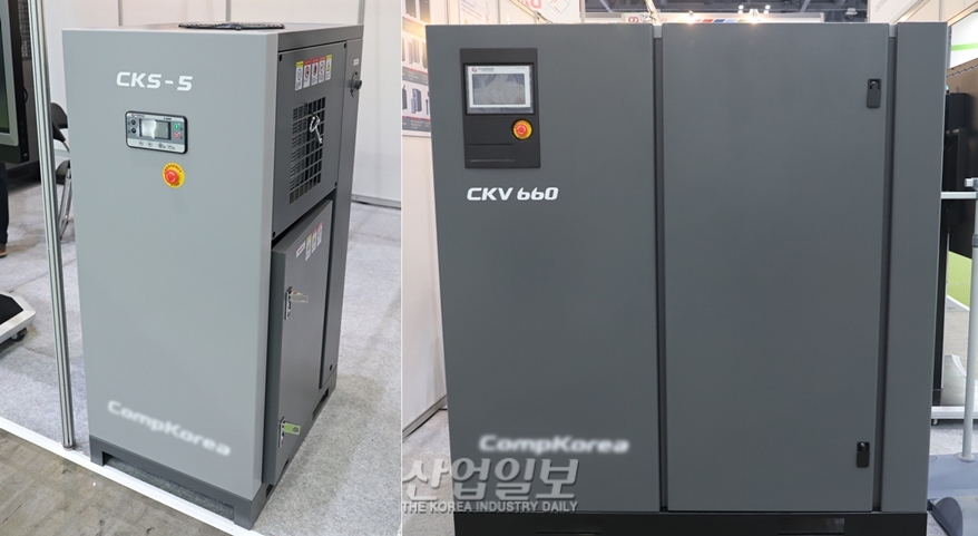 [국제화학장치산업전] 공장부터 병원까지, 산업 필수템 컴프레서