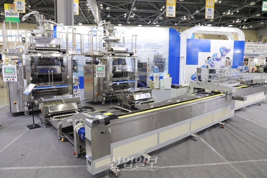[코리아팩] 반려동물 제품 생산까지…분말스틱 포장 자동화, 영역 확장